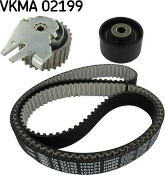 SKF VKMA 02199 - Paskirstymo diržo komplektas autoreka.lt