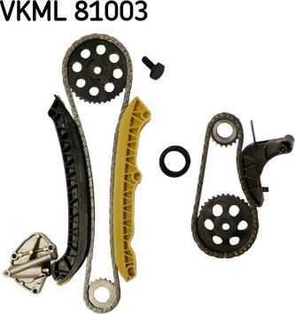 SKF VKML 81003 - Pavaros grandinės komplektas autoreka.lt
