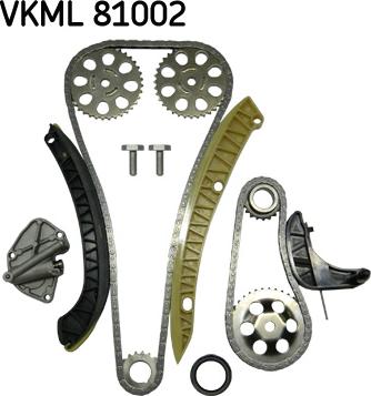 SKF VKML 81002 - Pavaros grandinės komplektas autoreka.lt