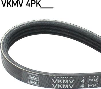 SKF VKMV 4PK665 - V formos rumbuoti diržai autoreka.lt