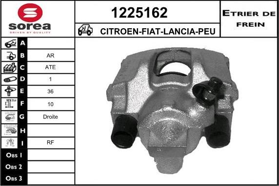 SNRA 1225162 - Stabdžių apkaba autoreka.lt