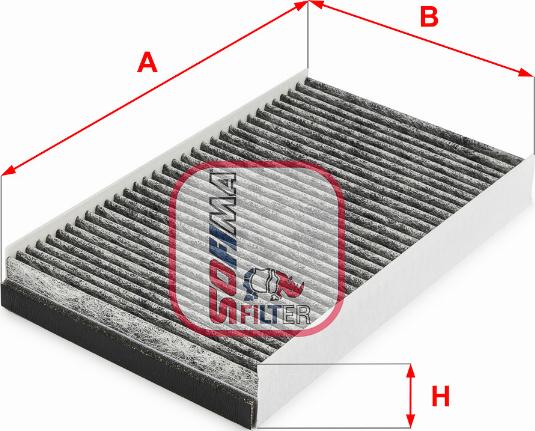 Sofima S 4267 CA - Filtras, salono oras autoreka.lt
