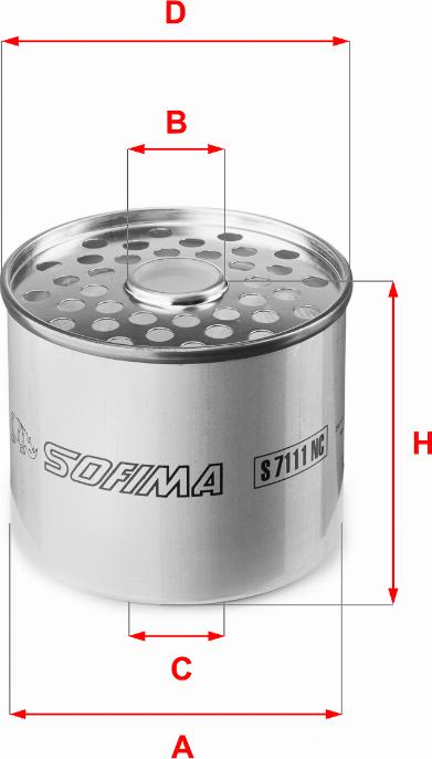 Sofima S 7111 NC - Kuro filtras autoreka.lt