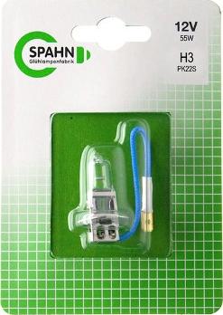 Spahn Glühlampen BL53162 - Lemputė, prožektorius autoreka.lt