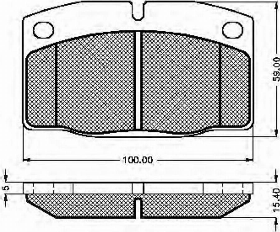 Spidan 31249 - Stabdžių trinkelių rinkinys, diskinis stabdys autoreka.lt