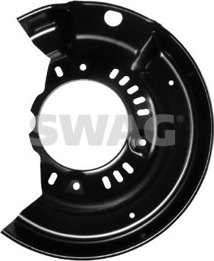 Swag 33 10 7462 - Apsauginis skydas, stabdžių diskas autoreka.lt