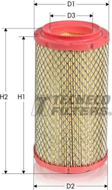 Tecneco Filters AR100 - Oro filtras autoreka.lt