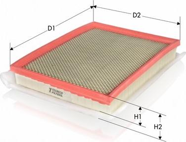 Tecneco Filters AR30125/1PM-S - Oro filtras autoreka.lt