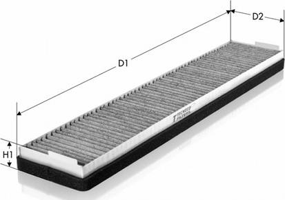 Tecneco Filters CK5366-C - Filtras, salono oras autoreka.lt