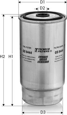 Tecneco Filters GS9444 - Kuro filtras autoreka.lt