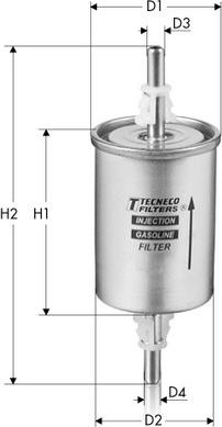 Tecneco Filters IN55/3 - Kuro filtras autoreka.lt