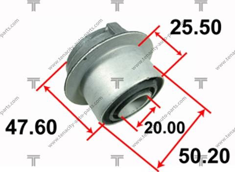 Tenacity AAMBE1006 - Valdymo svirties / išilginių svirčių įvorė autoreka.lt