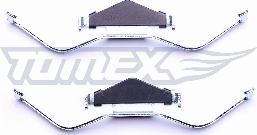 TOMEX brakes TX 43-81 - Priedų komplektas, diskinių stabdžių trinkelės autoreka.lt