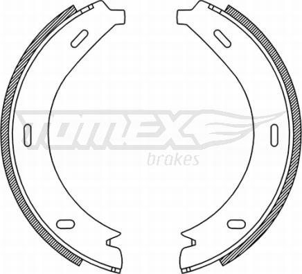 TOMEX brakes TX 21-19 - Stabdžių trinkelių komplektas autoreka.lt