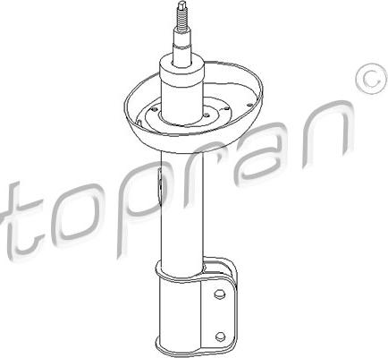 Topran 206 059 - Amortizatorius autoreka.lt