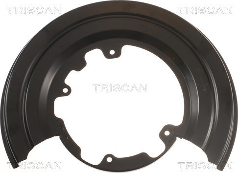 Triscan 8125 15206 - Apsauginis skydas, stabdžių diskas autoreka.lt