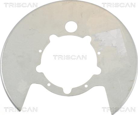 Triscan 8125 15208 - Apsauginis skydas, stabdžių diskas autoreka.lt