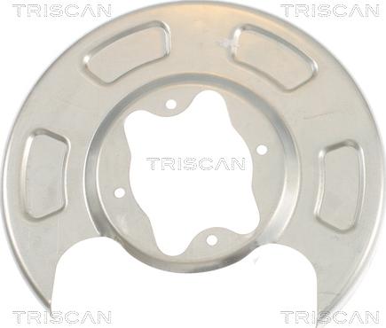 Triscan 8125 18207 - Apsauginis skydas, stabdžių diskas autoreka.lt