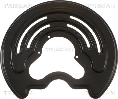 Triscan 8125 25206 - Apsauginis skydas, stabdžių diskas autoreka.lt