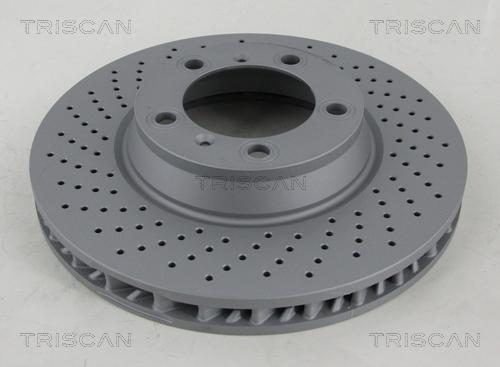 Triscan 8120 101075C - Stabdžių diskas autoreka.lt
