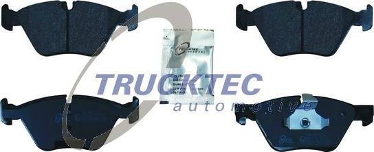 Trucktec Automotive 08.34.192 - Stabdžių trinkelių rinkinys, diskinis stabdys autoreka.lt
