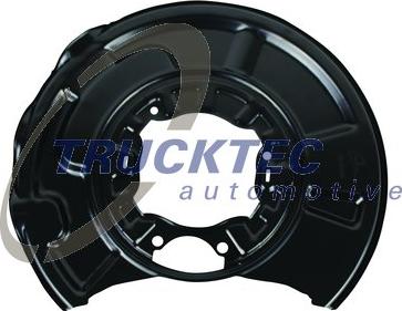 Trucktec Automotive 02.35.504 - Apsauginis skydas, stabdžių diskas autoreka.lt