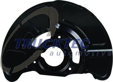 Trucktec Automotive 02.35.506 - Apsauginis skydas, stabdžių diskas autoreka.lt