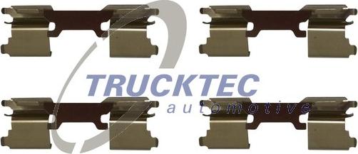 Trucktec Automotive 02.35.292 - Priedų komplektas, diskinių stabdžių trinkelės autoreka.lt