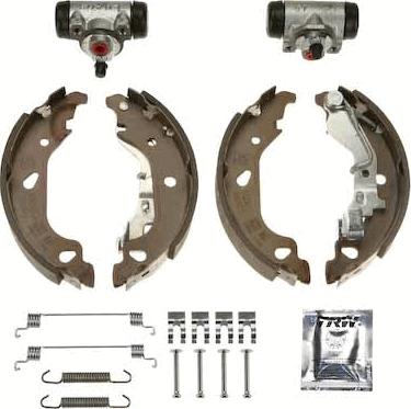 TRW BK1744 - Stabdžių trinkelių komplektas autoreka.lt