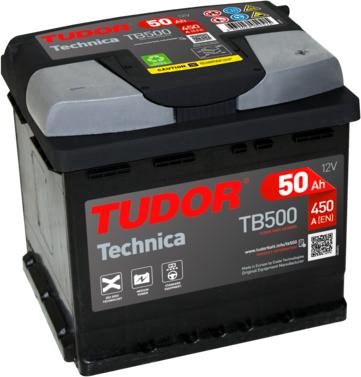 Tudor TB500 - Starterio akumuliatorius autoreka.lt