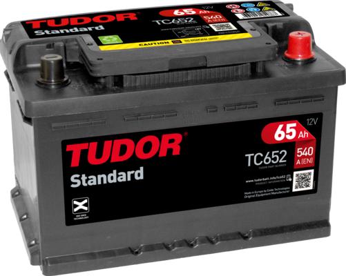 Tudor TC652 - Starterio akumuliatorius autoreka.lt