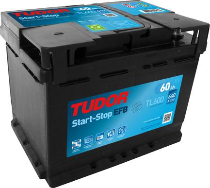 Tudor TL600 - Starterio akumuliatorius autoreka.lt