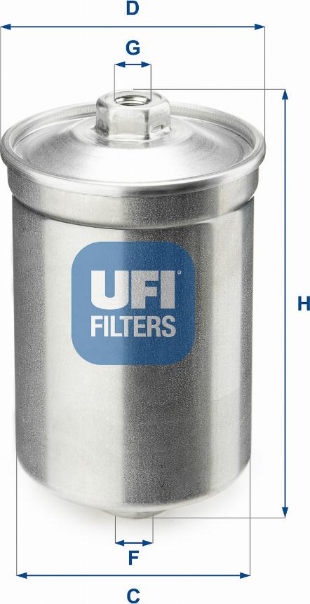 UFI 31.502.00 - Kuro filtras autoreka.lt