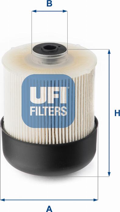 UFI 26.115.00 - Kuro filtras autoreka.lt