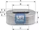 UFI 27.136.00 - Oro filtras autoreka.lt