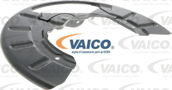 VAICO V10-5025 - Apsauginis skydas, stabdžių diskas autoreka.lt