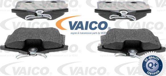 VAICO V10-8168 - Stabdžių trinkelių rinkinys, diskinis stabdys autoreka.lt