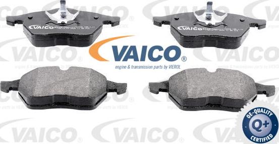 VAICO V10-8130 - Stabdžių trinkelių rinkinys, diskinis stabdys autoreka.lt