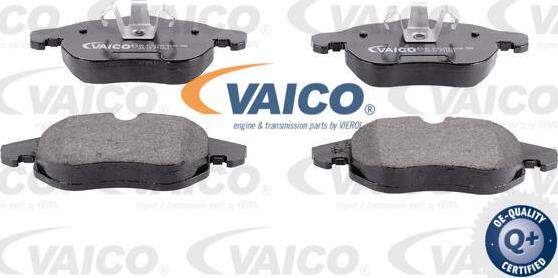 VAICO V24-0153 - Stabdžių trinkelių rinkinys, diskinis stabdys autoreka.lt