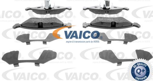 VAICO V25-8102 - Stabdžių trinkelių rinkinys, diskinis stabdys autoreka.lt