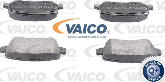 VAICO V25-8124 - Stabdžių trinkelių rinkinys, diskinis stabdys autoreka.lt