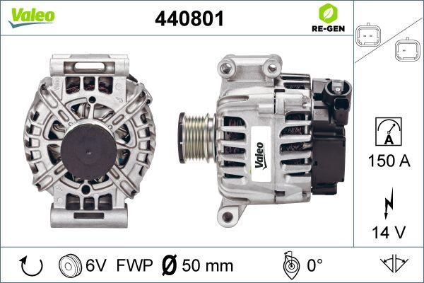 Valeo 440801 - Kintamosios srovės generatorius autoreka.lt