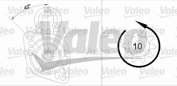 Valeo 455675 - Starteris autoreka.lt