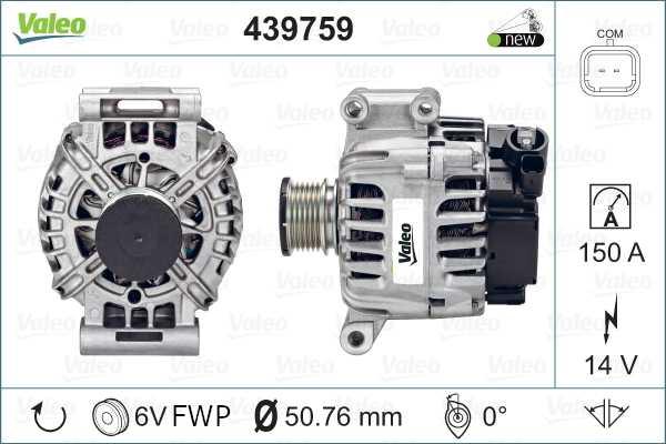 Valeo 439759 - Kintamosios srovės generatorius autoreka.lt