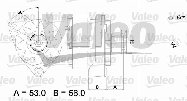 Valeo 436192 - Kintamosios srovės generatorius autoreka.lt