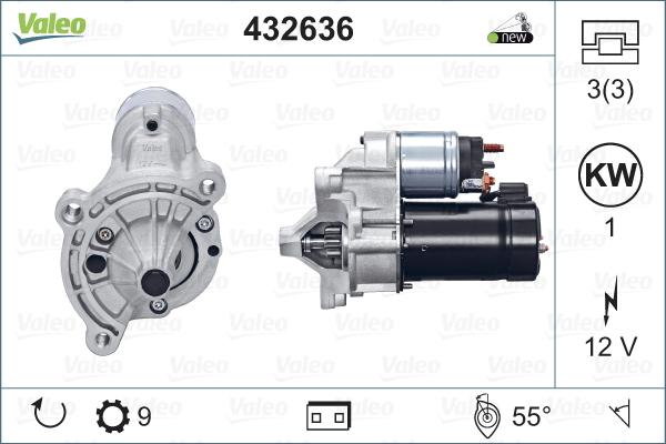 Valeo 432636 - Starteris autoreka.lt