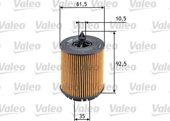 Valeo 586563 - Alyvos filtras autoreka.lt