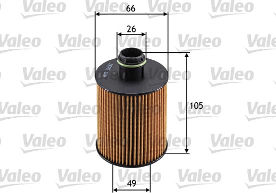 Valeo 586562 - Alyvos filtras autoreka.lt