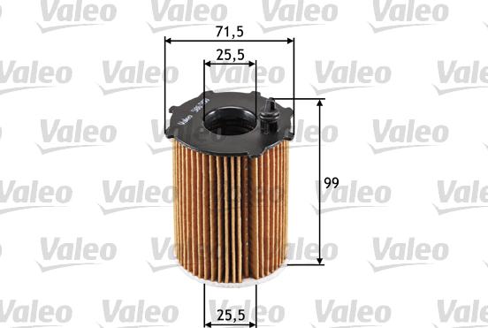 Valeo 586500 - Alyvos filtras autoreka.lt