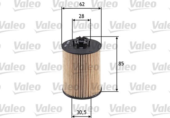 Valeo 586519 - Alyvos filtras autoreka.lt